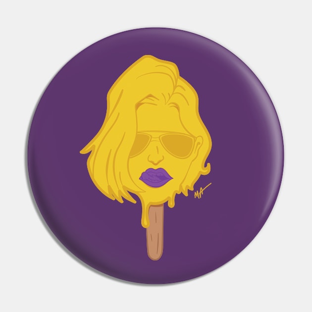 female popsicle Pin by randamuART