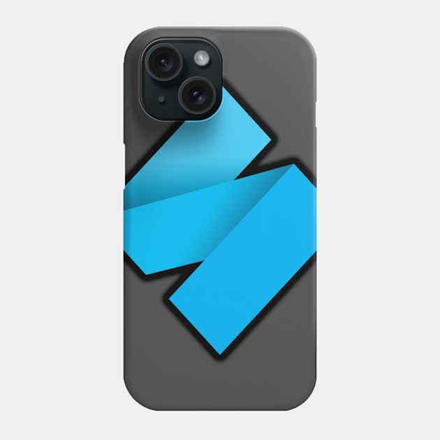 S logo (blue) Phone Case by Stevivor