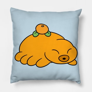 Orange Fruit Waterbear Pillow