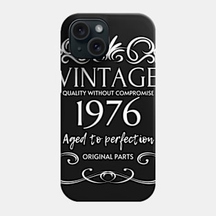 Vintage 1976 - Birthday Gift For Men Phone Case