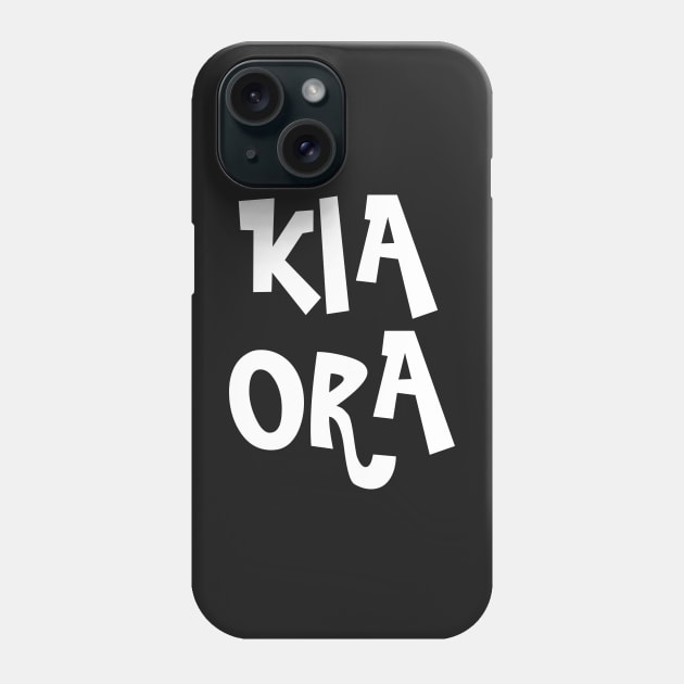 Kia Ora Aotearoa Phone Case by FaelynArt