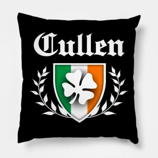 Cullen Shamrock Crest Pillow