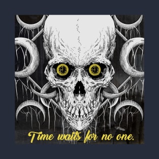 Time waits for no one Nr.3 yellow T-Shirt