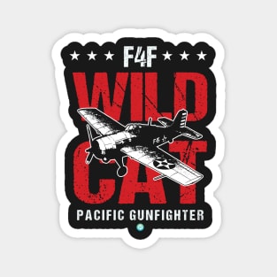 F4F Wildcat Pilot Gift WW2 Warbird Pacific Gunfighter Magnet