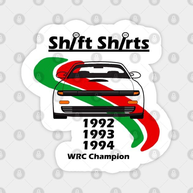 Shift Shirts Japan Arrives - WRC Magnet by ShiftShirts