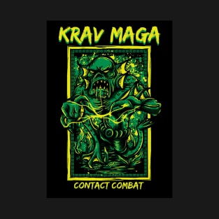 Cool Krav Maga Urban Style Monster Shirt For Men And Women T-Shirt