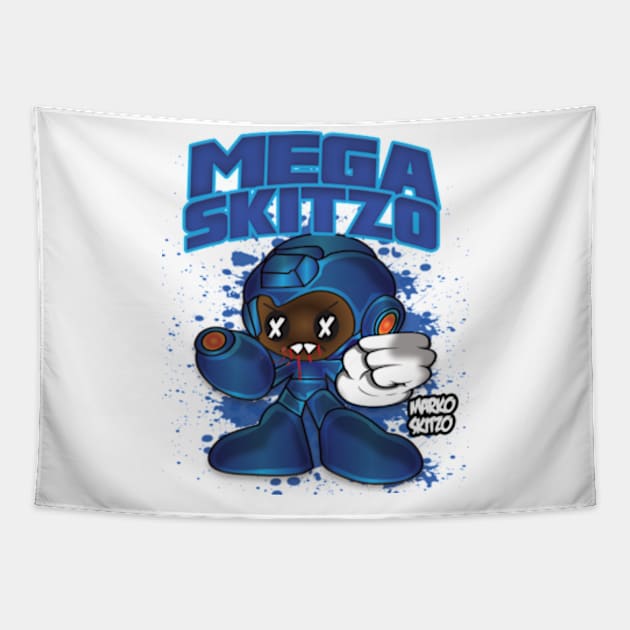 MARKO SKITZO X MEGA SKITZO Tapestry by MarkoSkitzo