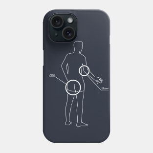 Arse/Elbow Phone Case