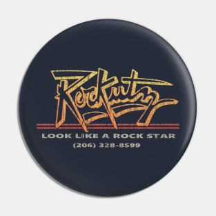 Rockutz Hair Salon 1986 Pin