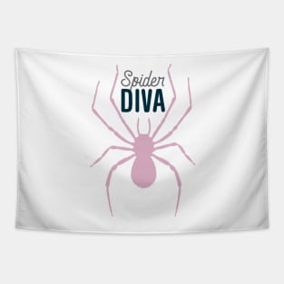 Spider Diva Tapestry