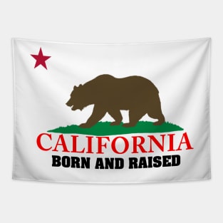 California Born and Raised Tapestry