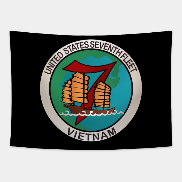 Navy - United States Seventh Fleet - Vietnam Tapestry by twix123844