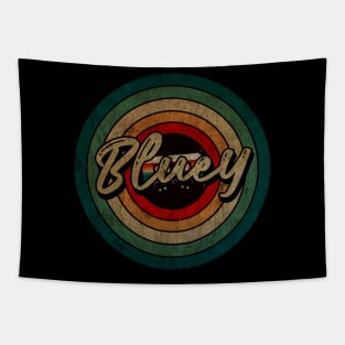 Bluey -  Vintage Circle kaset Tapestry