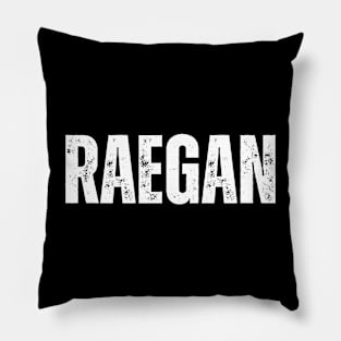 Raegan Name Gift Birthday Holiday Anniversary Pillow