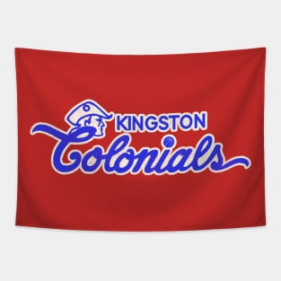 Defunct Kingston Colonials Basketball Team Tapestry