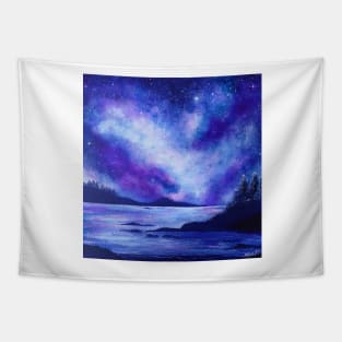 Starlit Dreamscape Tapestry