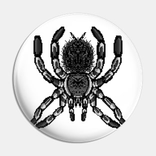 Tarantula Pixel Art 8 Pin