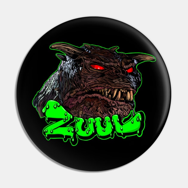 Zuul ghostbusters dog Pin by Curryman