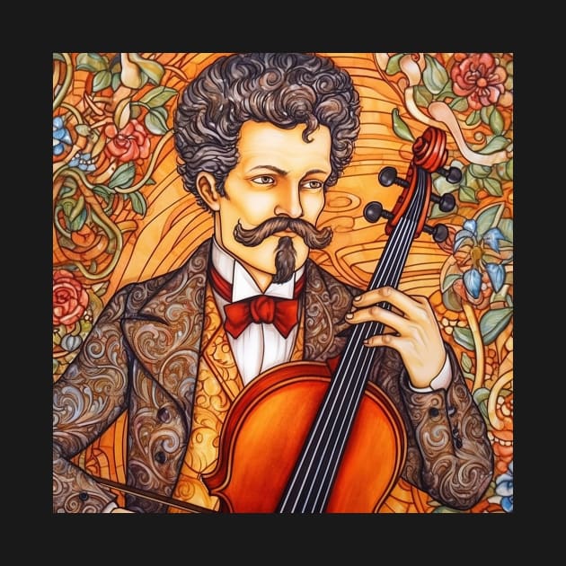 Johann Strauss II by ComicsFactory