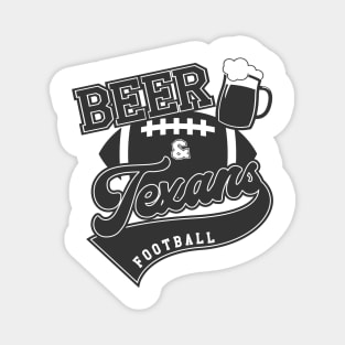Beer and Texans Magnet