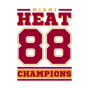 Miami Heat 1988 Edition Champions T-Shirt