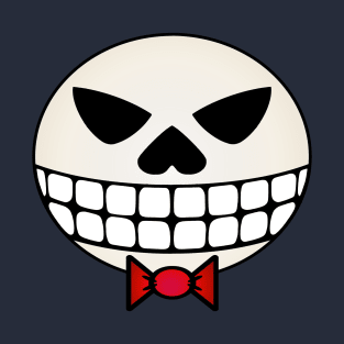 Bow Tie-wearing, Grinning Skull T-Shirt