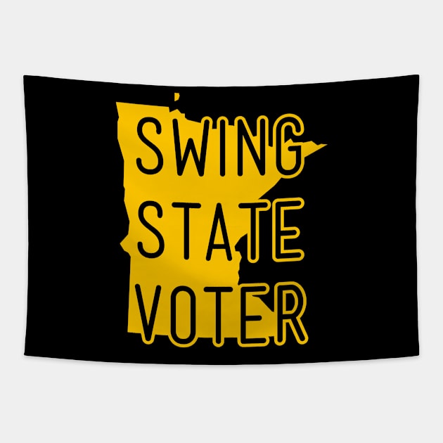 Swing State Voter - Minnesota Tapestry by brkgnews