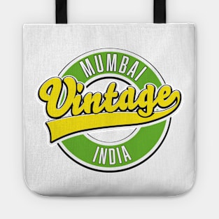 Mumbai vintage style logo Tote