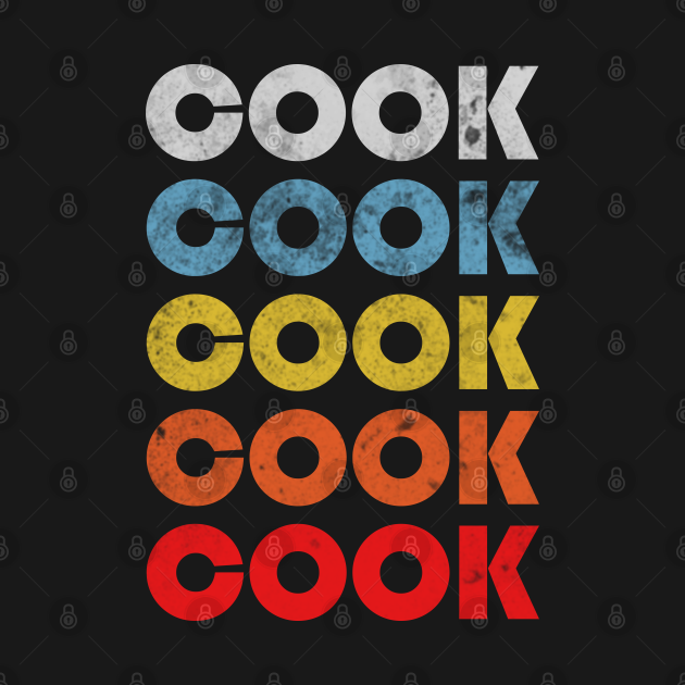 Disover Cook gift retro design. Perfect present for mom dad friend him or her - Cook - T-Shirt