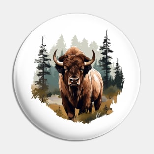 American Bison Pin