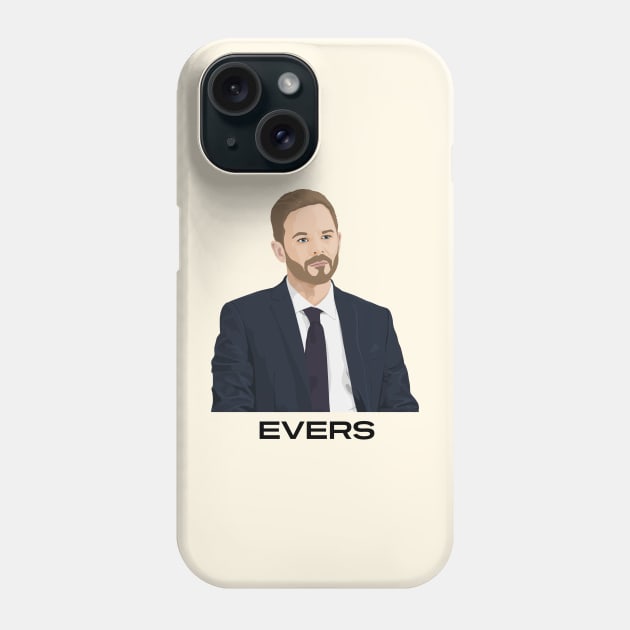 Evers v1 | The Rookie - Season 4 Phone Case by gottalovetherookie