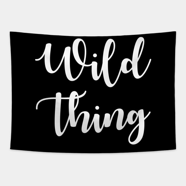 Wild Thing Tapestry by sunima