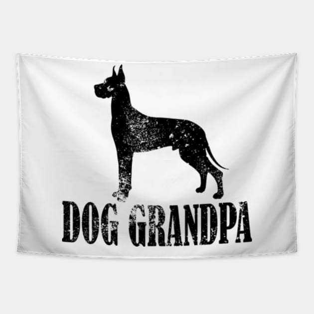 Great Danes Dog Grandpa Tapestry by AstridLdenOs