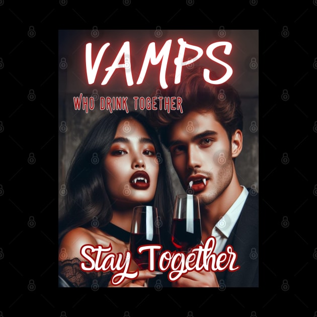 Vamps Who Drink Together, Stay Together v1 by GeekGirlsBazaar
