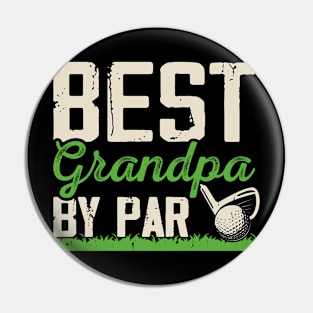 Best Grandpa By Par T Shirt For Men Pin