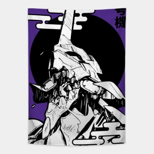 Evangelion purple Tapestry