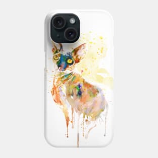 Colorful Sphynx Cat Phone Case