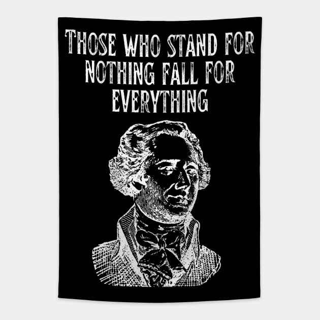 Alexander Hamilton Quote Tapestry by Souls.Print