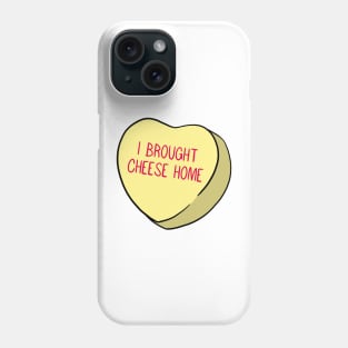 Funny Candy Heart Cheese Phone Case