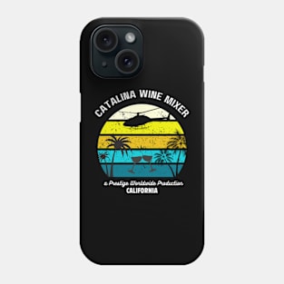 Vintage Catalina Wine Mixer Shirt Phone Case