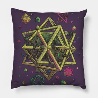 Interstellar Chameleons 1984 Pillow