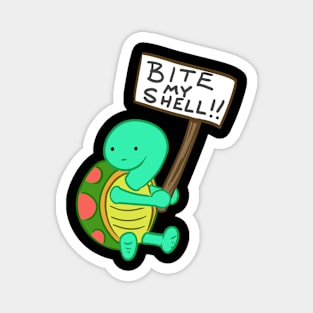 Angry Turtle Magnet