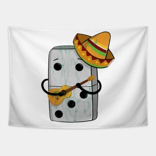 Mexican Train Dominoes Funny Tapestry