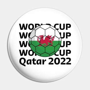 World Cup Qatar 2022  - Team Wales Pin