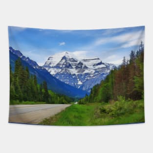 Majestic View - Mount Robson BC Tapestry