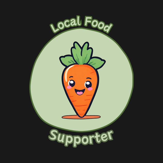 Local Food Supporter - Carrot by Craftix Design