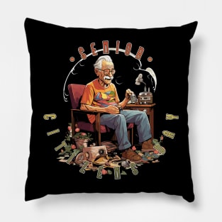 Senior Citizens Day Grandpa Pillow