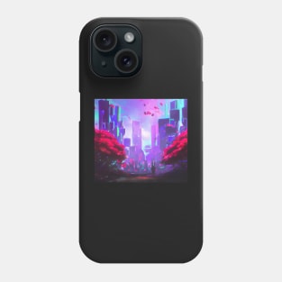 Colorful atumn city 2 Phone Case