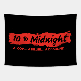 10 to Midnight (red) Tapestry