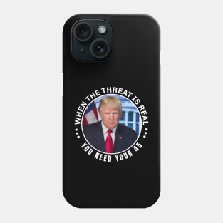 When the threat is real you need your 45 Phone Case